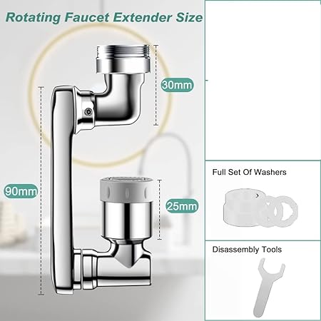 Rotating Faucet Head