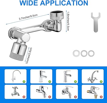 Rotating Faucet Head