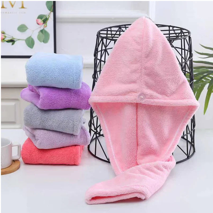 Assorted color Bath Hair Towel 3 PC SET