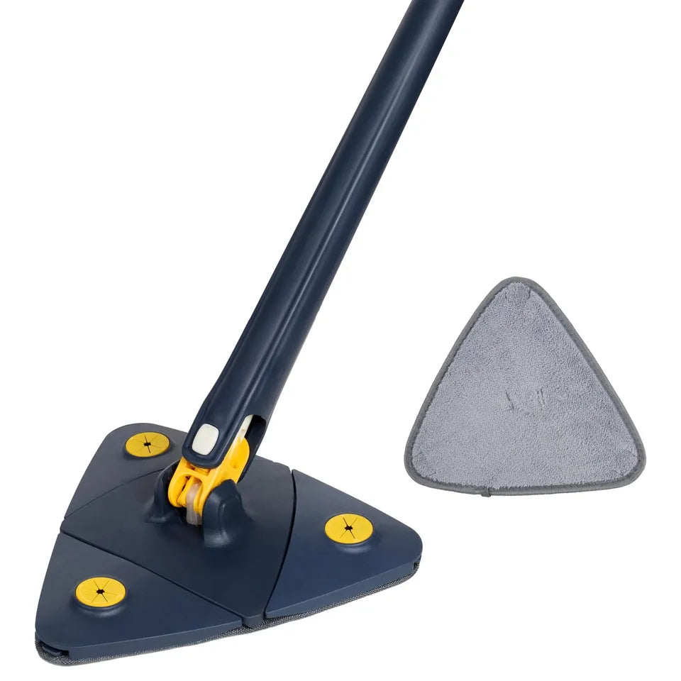 Flexible Triangle Rotary Squeezing Mop